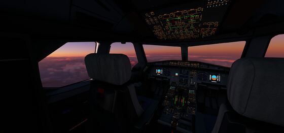 When the sun goes down - A330-900neo